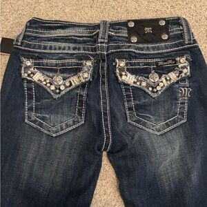 Miss Me Girls Embellished Jeans Size 12